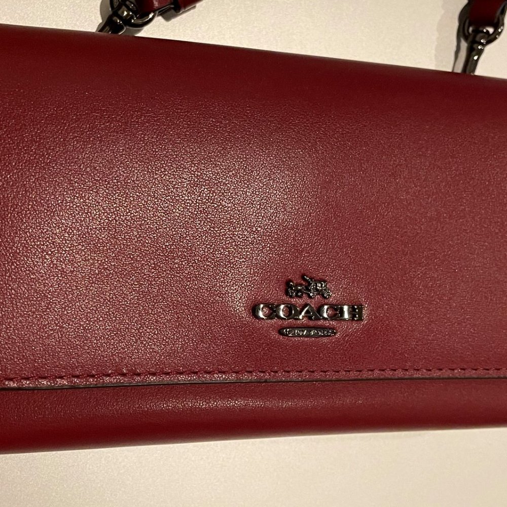 Coach Crossbody Bag in Oxblood